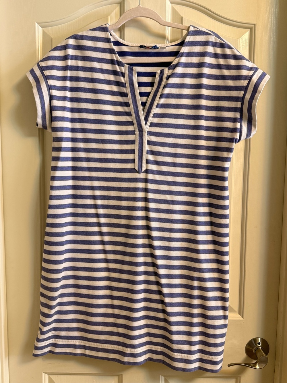 Vineyard Vines Blue and White Striped Shift Dress
